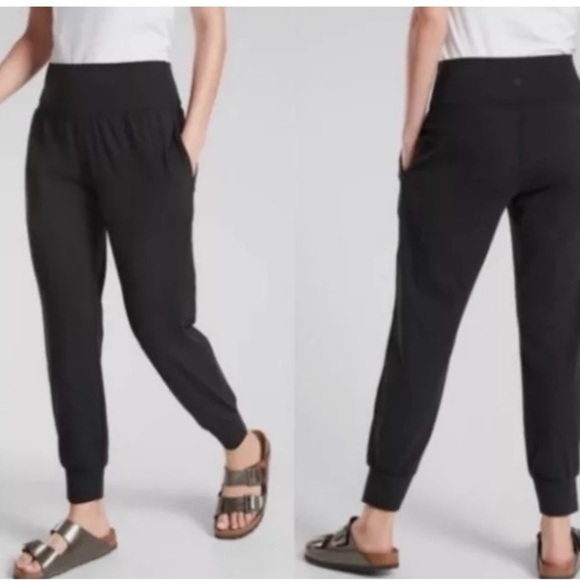Athleta Black Cruise Jogger. Size MT. Excellent Condition. - Picture 1 of 10